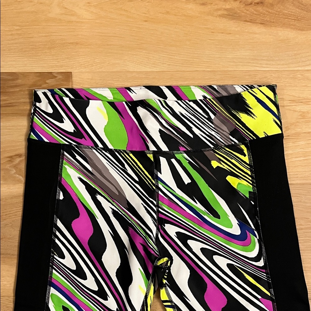Fabletics Multicolor Patterned Leggings NWT - image 2